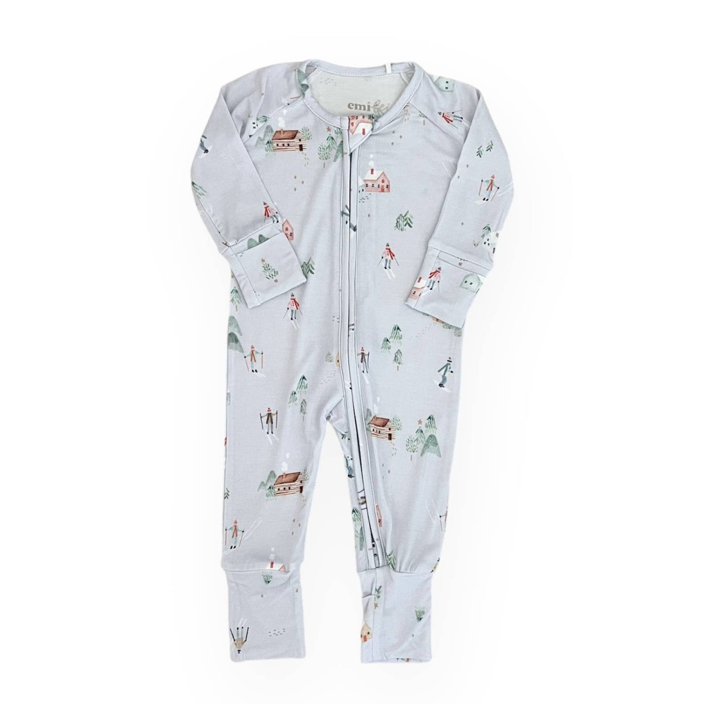 Bamboo Zip Pajamas | Alpine