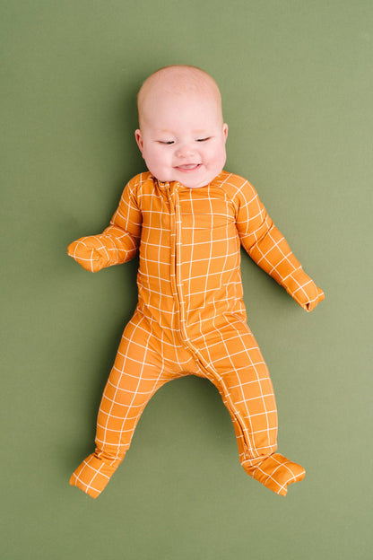 Bamboo Zip Pajamas  | Rust Checks